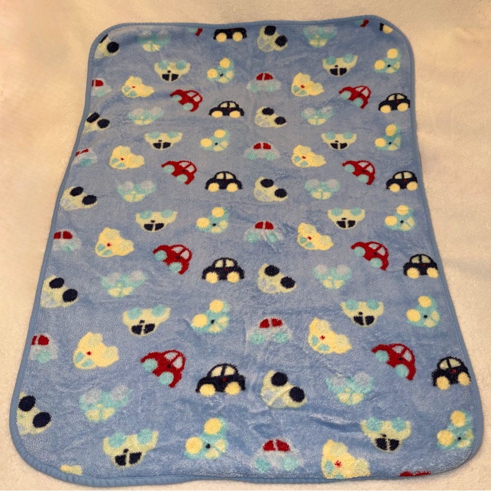 Koala baby Blanket in blue Kids prints of Colorful Car design from Babies R Us